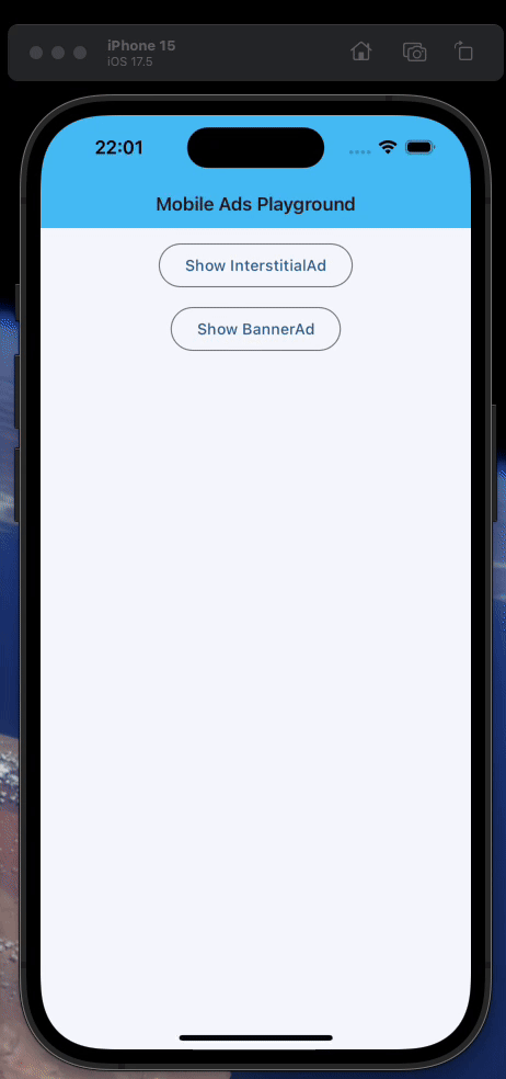 Interstitial Ads 